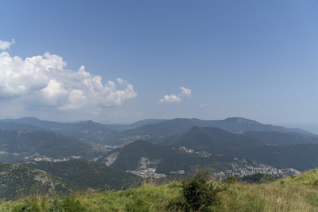 Visuale dalla terrazza panoramica della Strada dei Forti