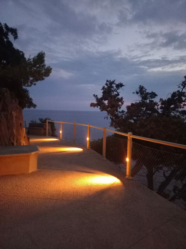 Una nuova illuminazione segnerà il percorso della strada che unisce le Cinque Terre